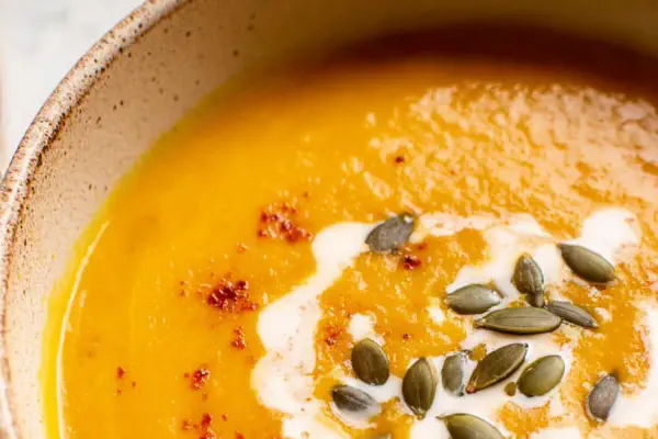 Sopa De Abóbora Outonal