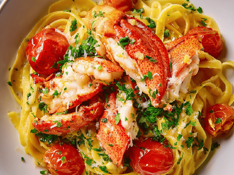 Spaghetti com Lagosta