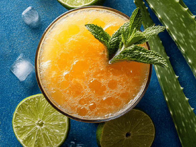 Suco Melão & Babosa