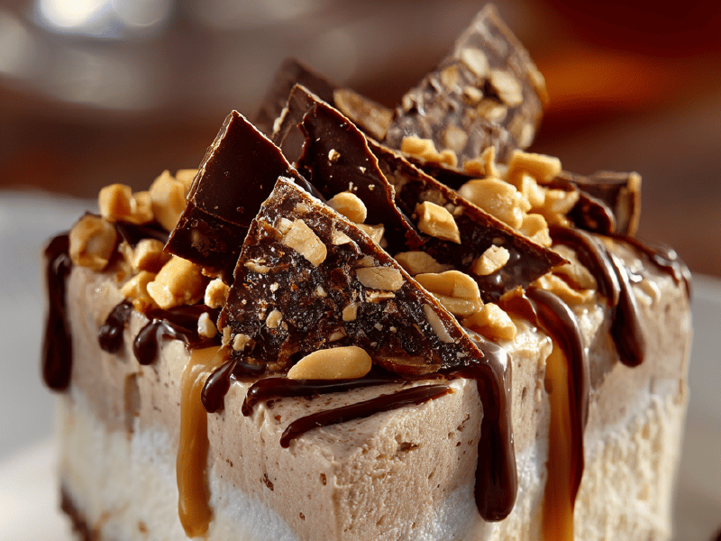 Sundae creme de amendoim