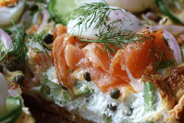 Gravlax com twist de limão siciliano