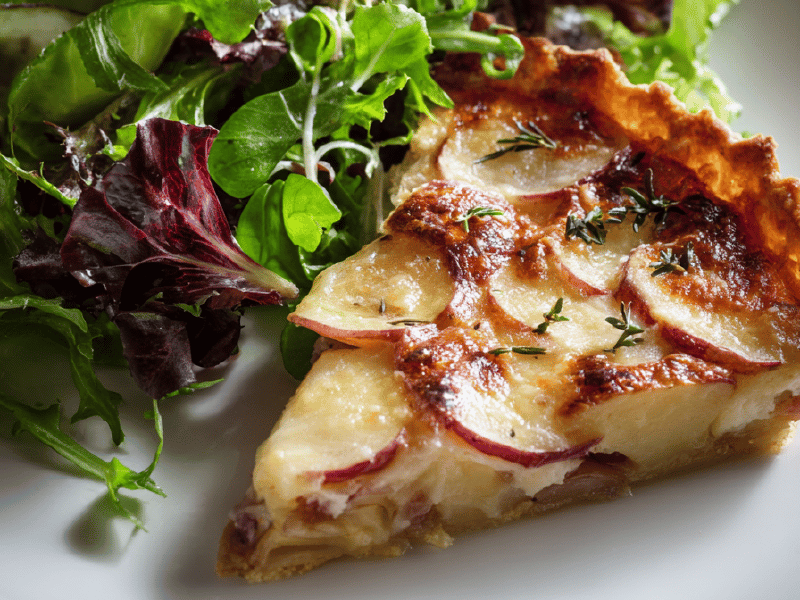 Tarte Fine Batata Gruyère