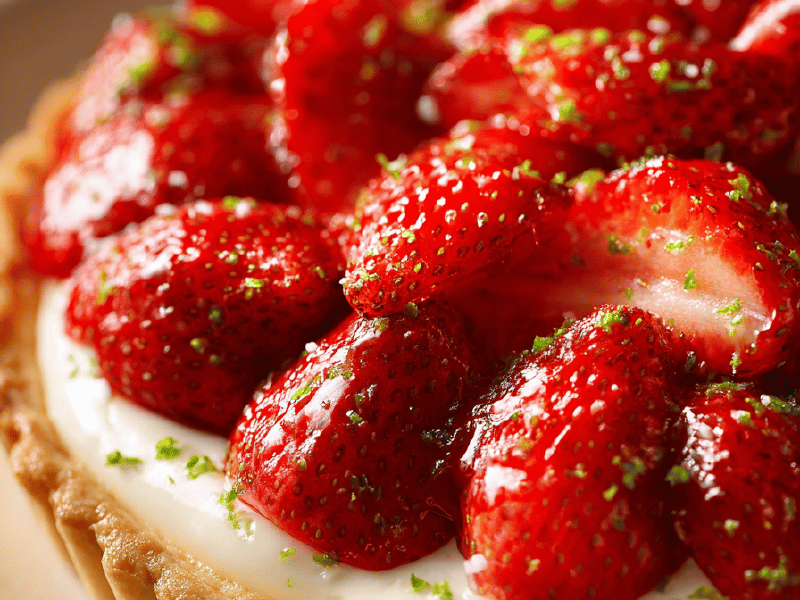 Tarte Morango Mascarpone