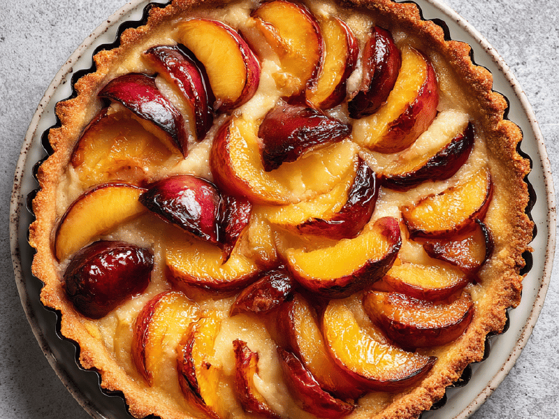 Tarte rústica de frutas