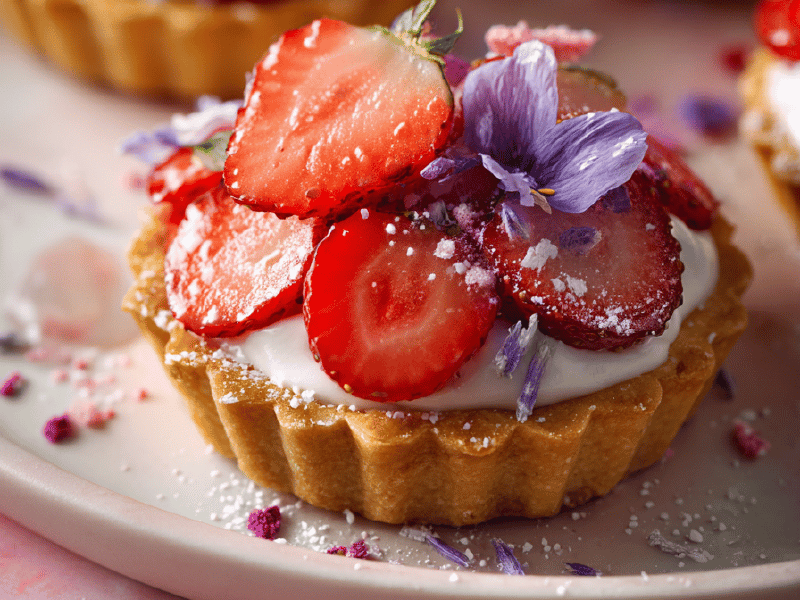 Tartelettes Morango Meringue