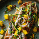 Tarte Tapenade e Peixe