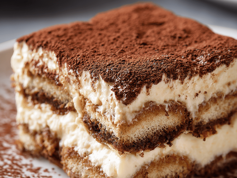 Tiramisu sem mascarpone