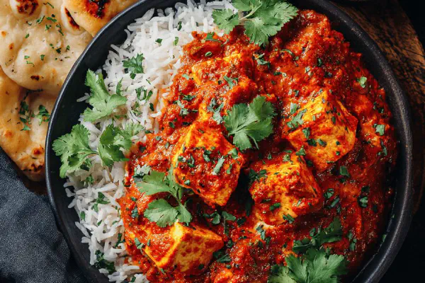 Wraps de Tofu ao Curry com Abacate