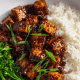 Bouchês tofu laqueados