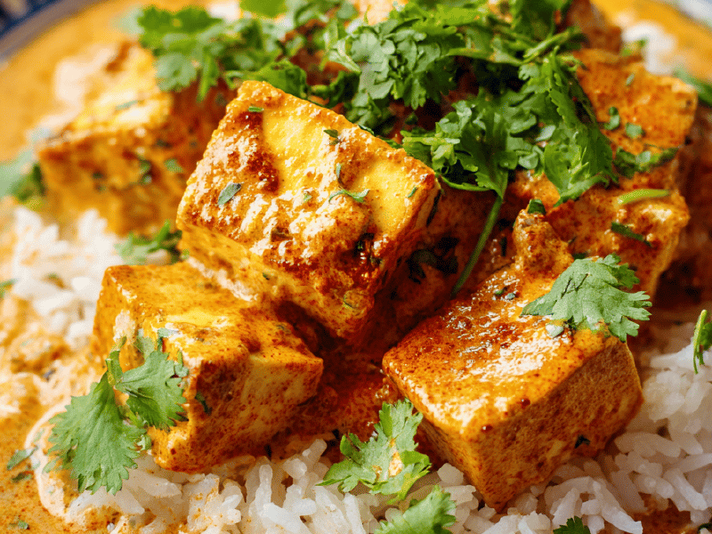 Tofu estilo Frango com Manteiga