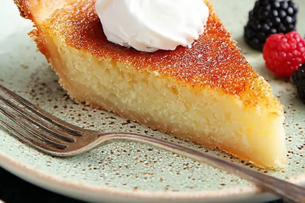 Torta de Leitelho com Toque de Coco