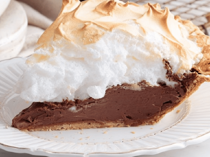 Torta Merengue de Chocolate com Café