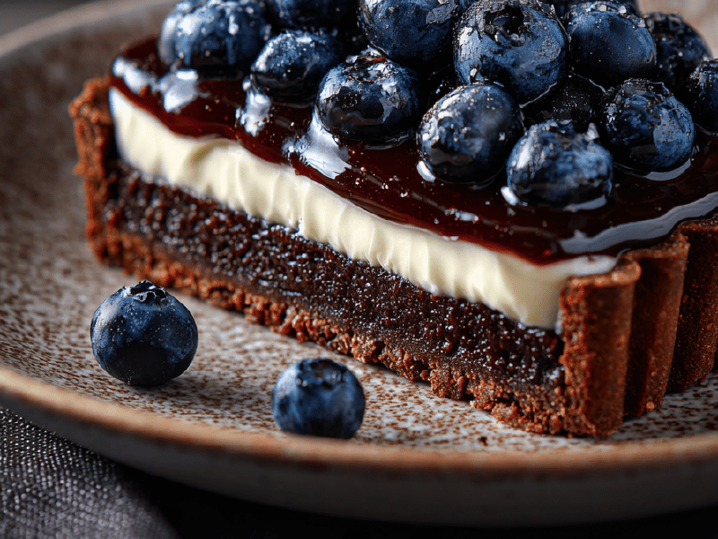 Torta Mirtilo e Chocolate