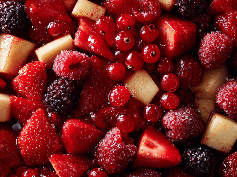 Torta Quatro Frutas com Gengibre
