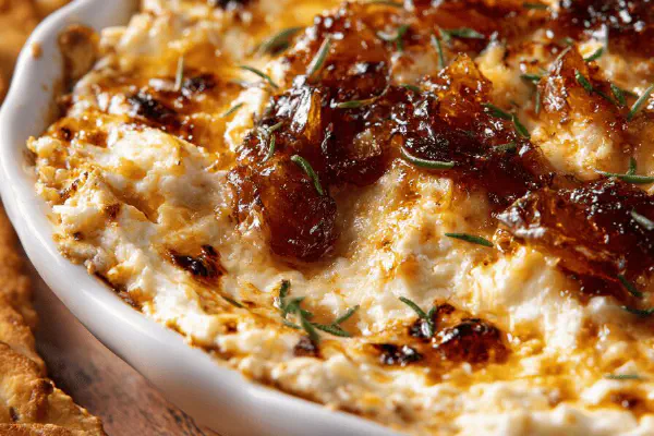 Trempette cebola caramelizada