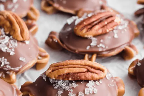 Turtles com Caramelo e Chocolate