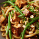 Bouchês tofu laqueados