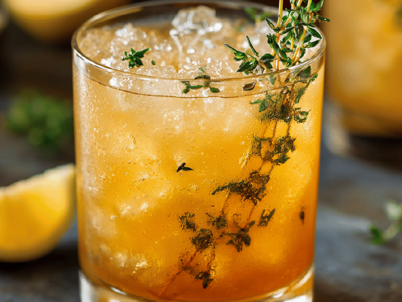 Whisky gengibre twist